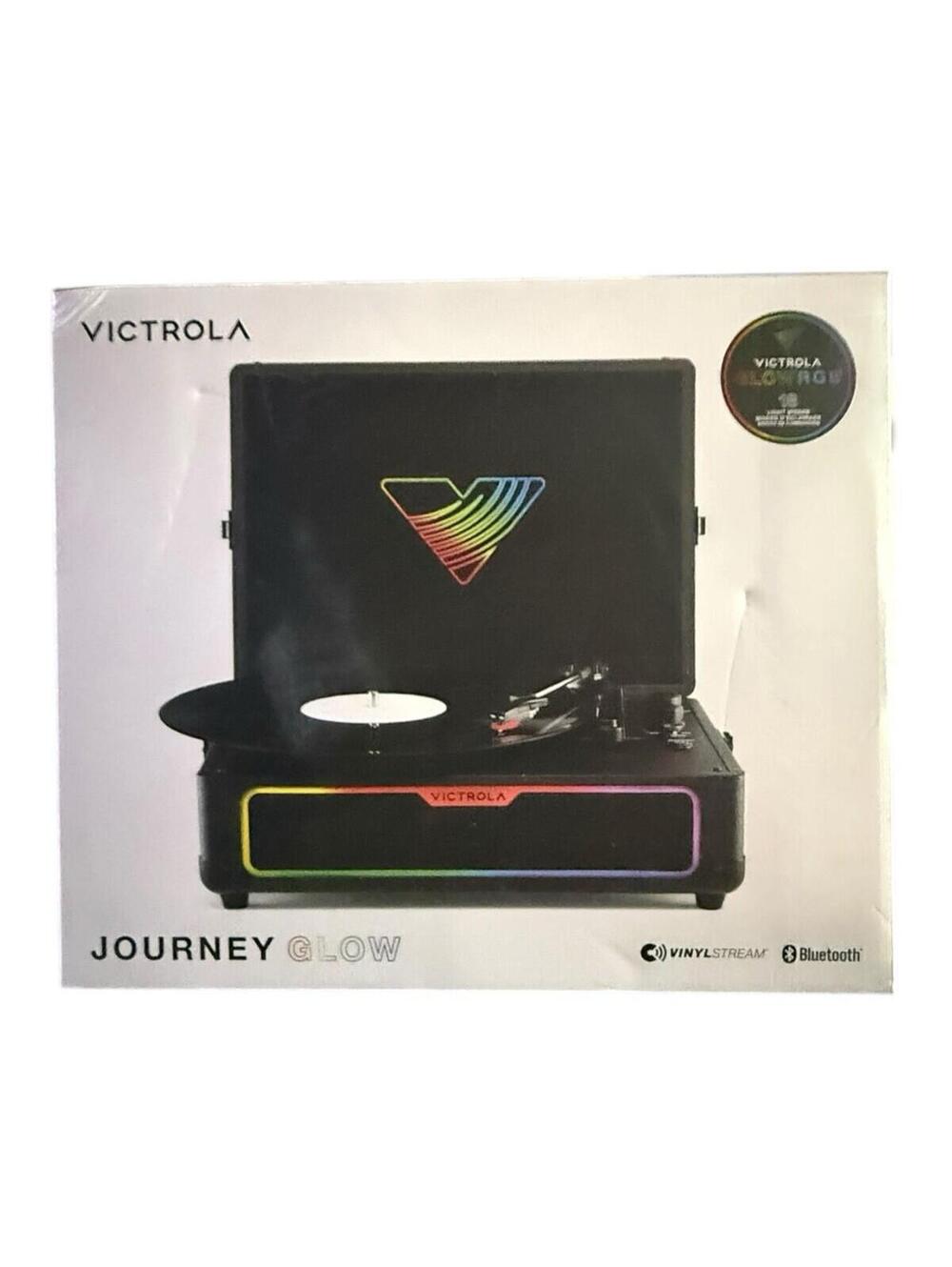 Victrola Journey Glow Illuminated Suitcase Record Player